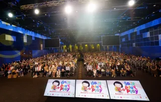 KLC International Institute booth at the Good Start Early Childhood Conference 2025 at Suntec City Convention Centre.